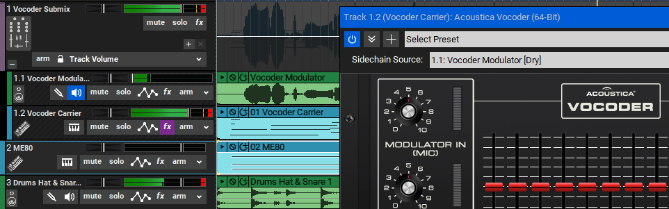 vocoder tracks